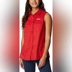Columbia Women's PFG Bonehead Stretch Tank Size Medium